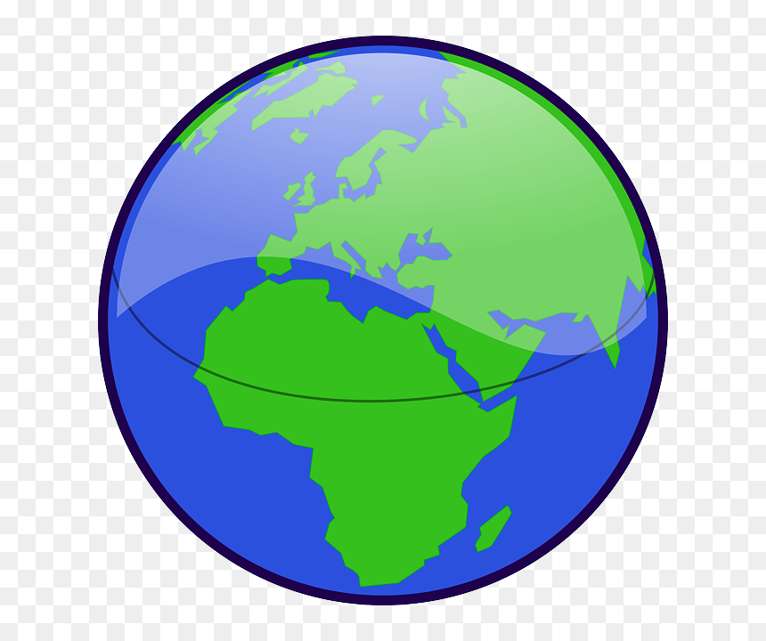 Earth-world Map Vector - Poedit, HD Png Download - world map vector png