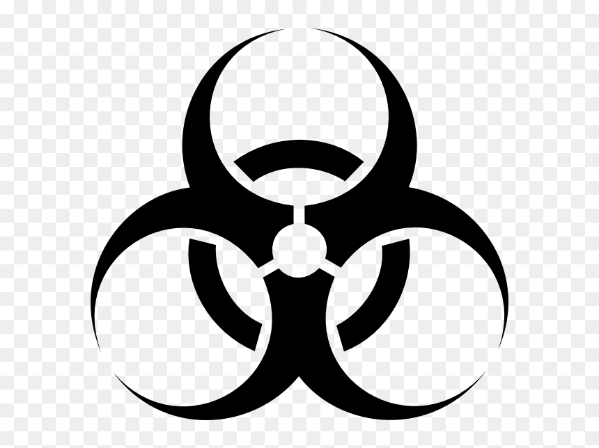 Biohazard Tattoo Symbol - Biohazard Symbol Png, Transparent Png - symbols png