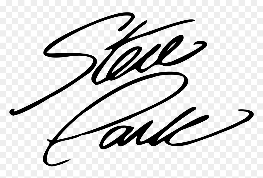 Steve Park Signature Logo Png Transparent - Signature, Png Download - steve png