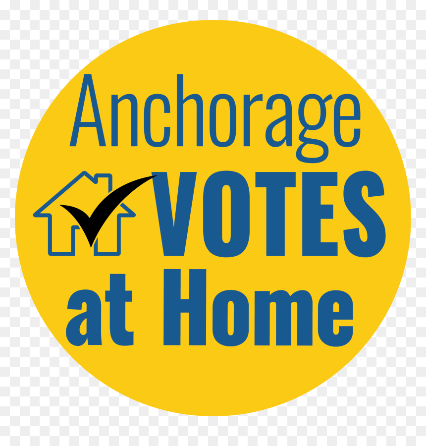 Mas Votes At Home Logo Checkmark Typeoutlines - Circle, HD Png Download - i voted png