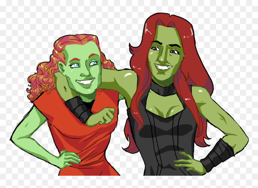 Gaila Vs Gamora, HD Png Download - gamora png