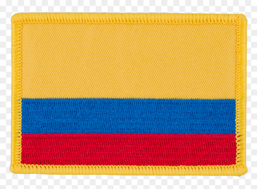Colombia Flag Patch - Circle, HD Png Download - colombia flag png