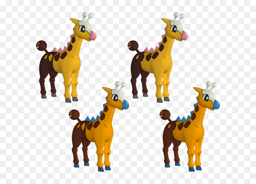 Shiny Girafarig Pokemon Go, HD Png Download - lapras png