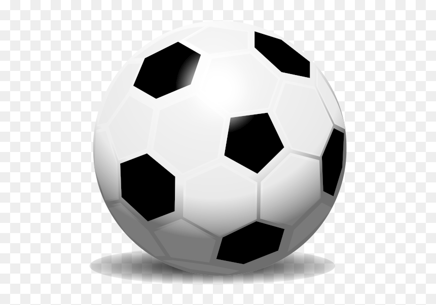 Vector Drawing Of Soccer Ball - Clip Art, HD Png Download - soccerball png