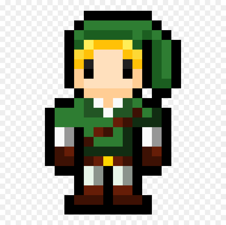 Big Eye Link Ocarina Of Time - Diamond Sword, HD Png Download - pixel glasses png