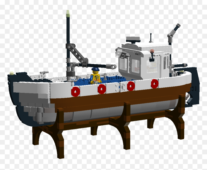Traditional Fishing Boat - Fireboat, HD Png Download - fishing boat png