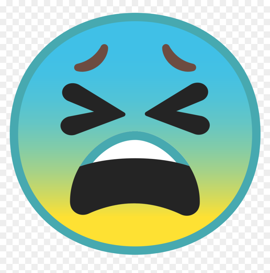 Tired Face Icon - Emoji Vomito, HD Png Download - google drive icon png