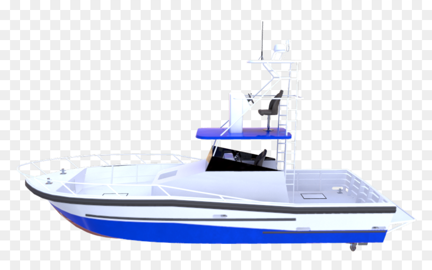 Sport Fisher Mariner 38sf - Fishing Vessel, HD Png Download - fishing boat png