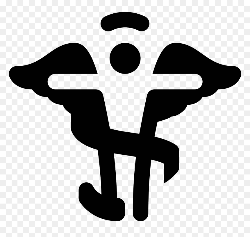 Chiropractic Caduceus Icon - Cross, HD Png Download - caduceus png