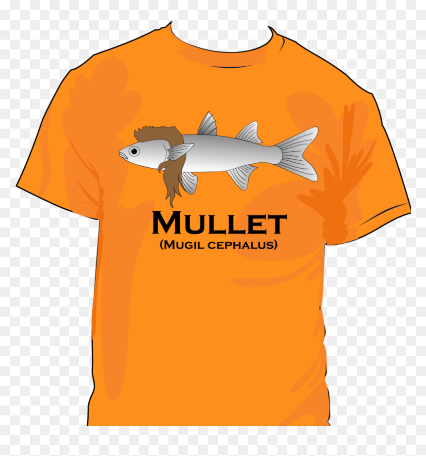Mullet Shirt , Png Download - Cat Fish, Transparent Png - mullet png