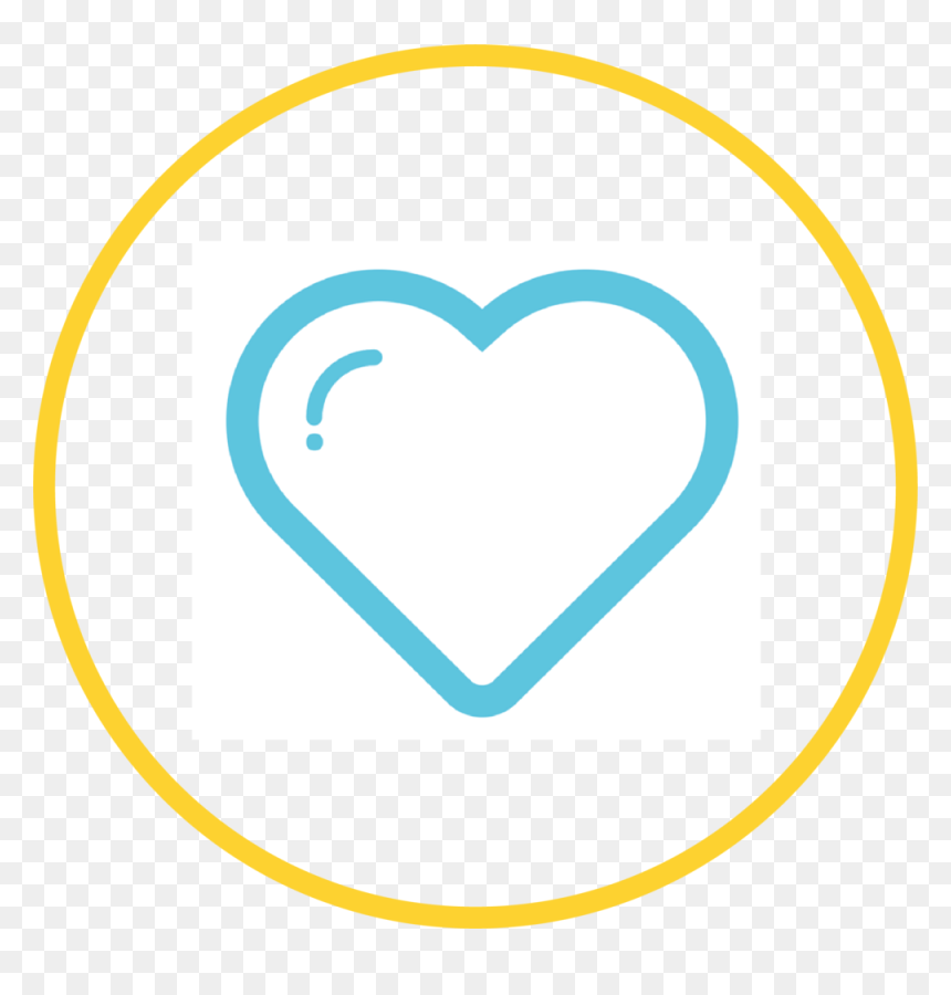 Blue Heart - Heart, HD Png Download - blue heart png