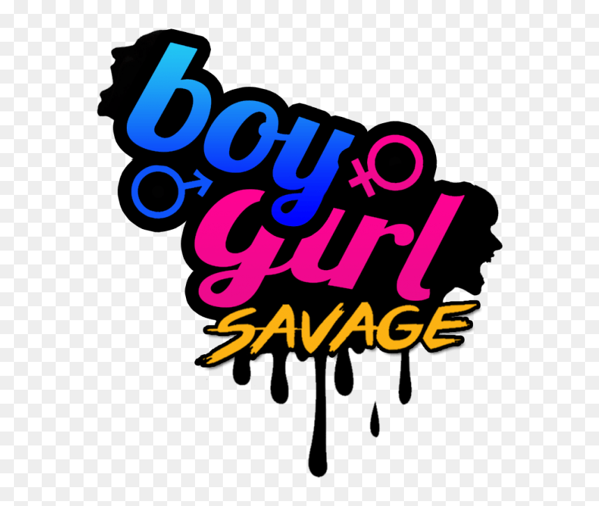 The Boy Girl Savage Podcast Episode - Best Logo For Boys And Girls, HD Png Download - savage png