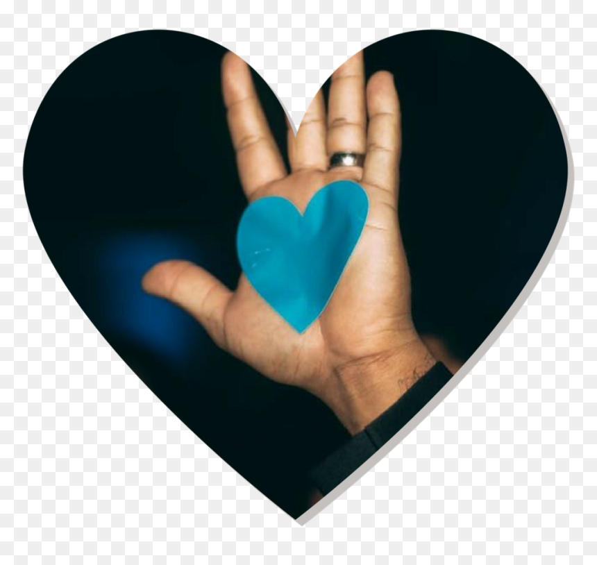 Heart, HD Png Download - blue heart png