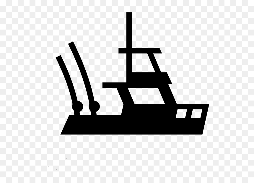 Fishing Boat Icon Png, Transparent Png - fishing boat png