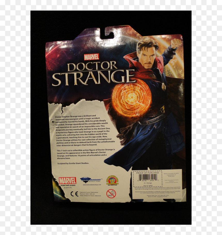Doctor Atrange Hot Toys Box, HD Png Download - doctor strange png