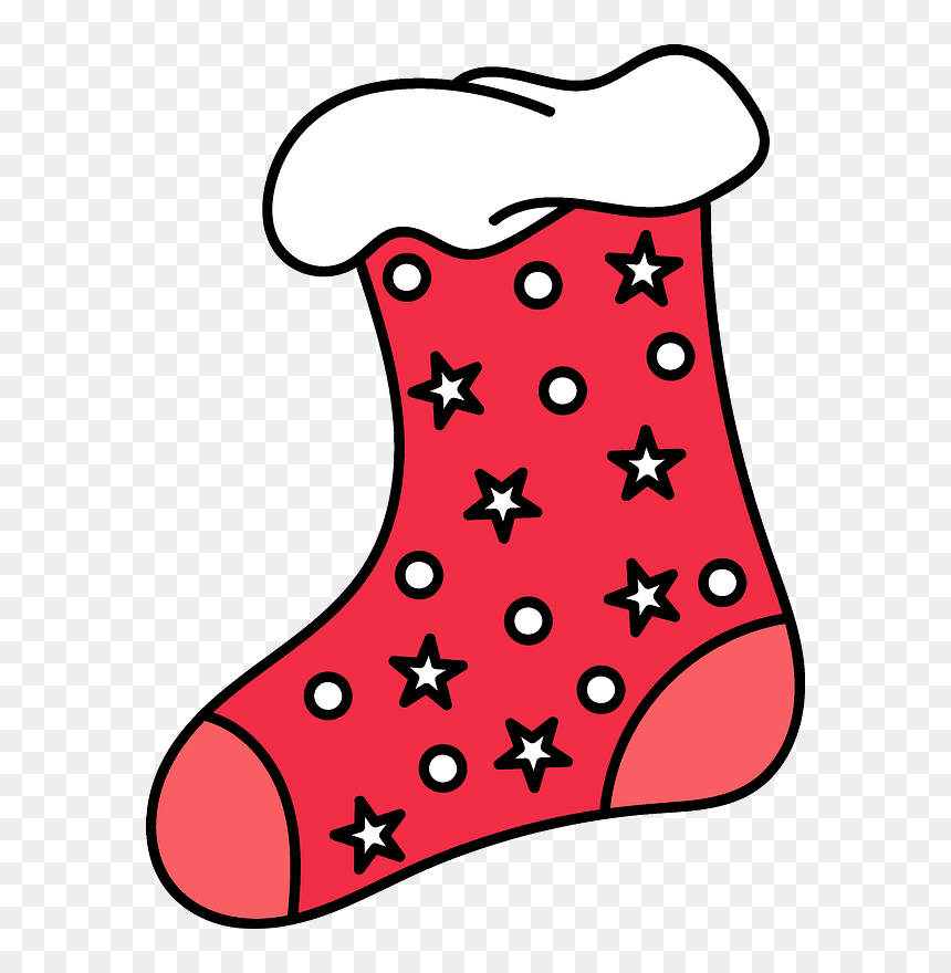 Christmas Stocking Clipart, HD Png Download - stocking png