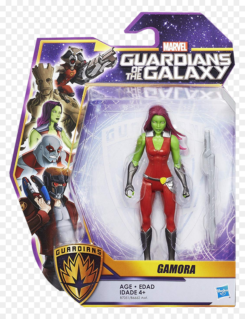 Guardians Of The Galaxy - Groot Guardians Of The Galaxy Figure, HD Png Download - gamora png
