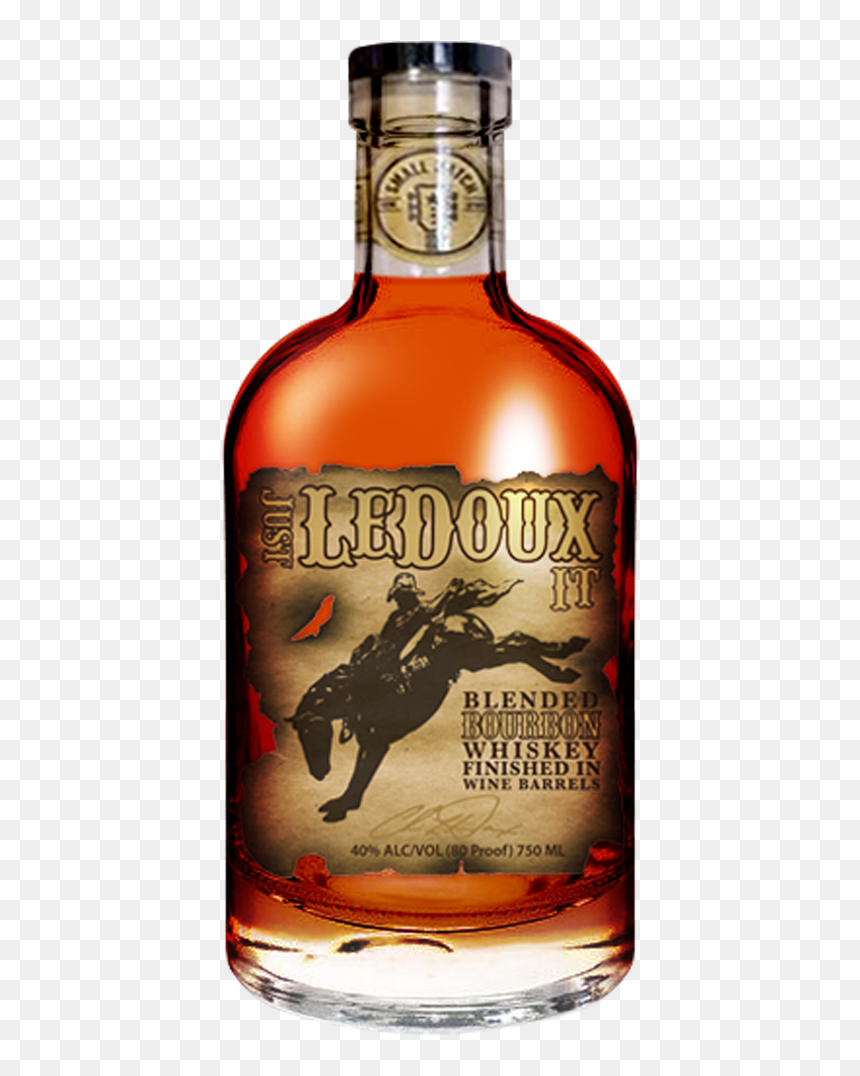 Just Ledoux It Double Cask Blended Bourbon Whiskey - Blended Bourbon Png, Transparent Png - whiskey png