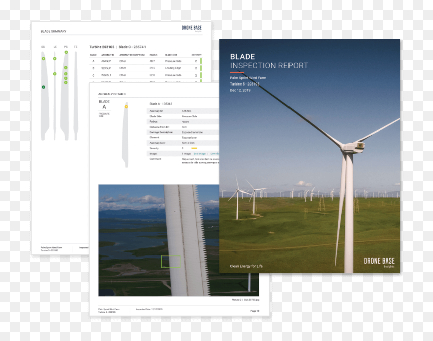 Inspection Pdf Report@2x, HD Png Download - wind turbine png