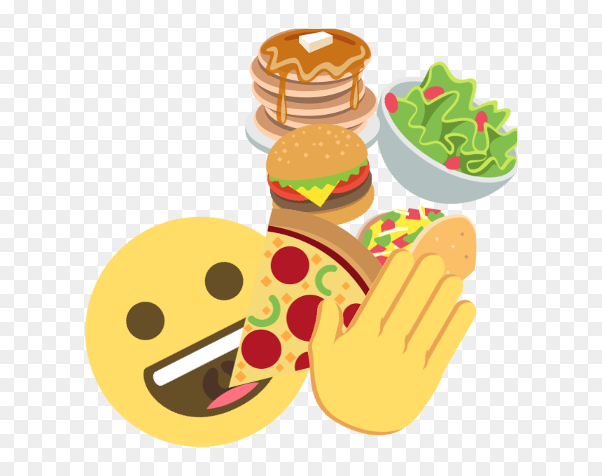 Emoji Pizza Png, Transparent Png - food emoji png