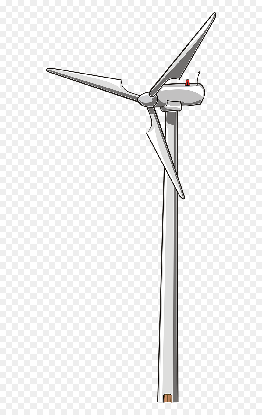 Wind Turbine, HD Png Download - wind turbine png