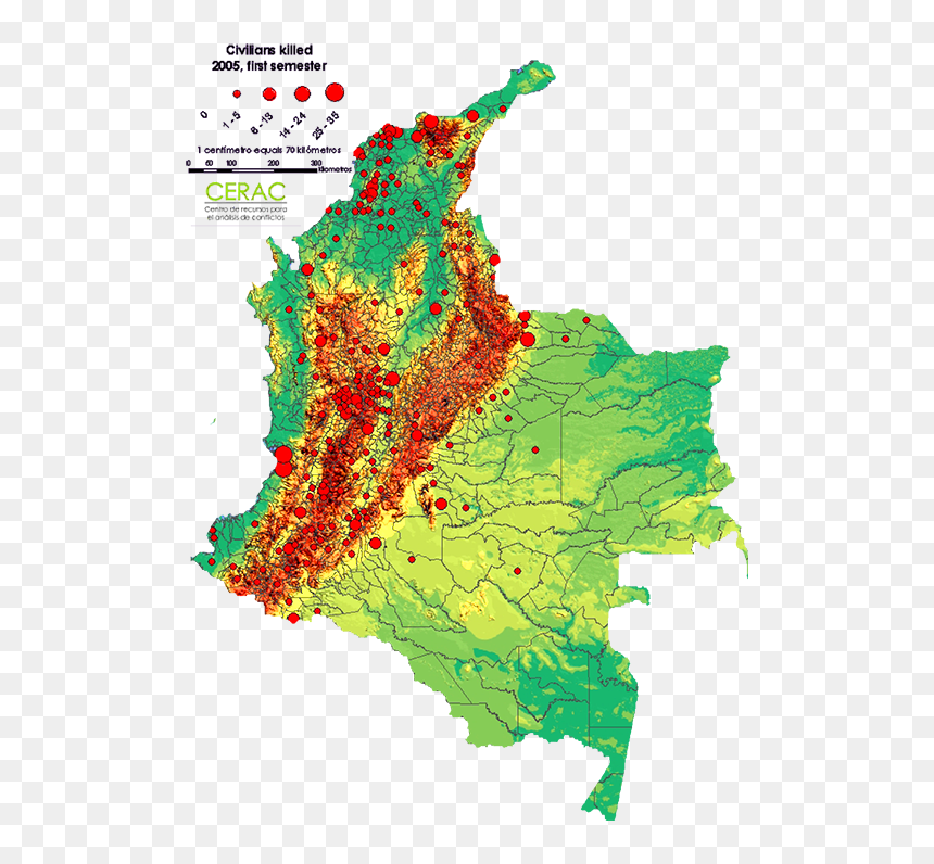 Volkskrant Oog / Colombia - Colombia Map Silhouette, HD Png Download - colombia flag png