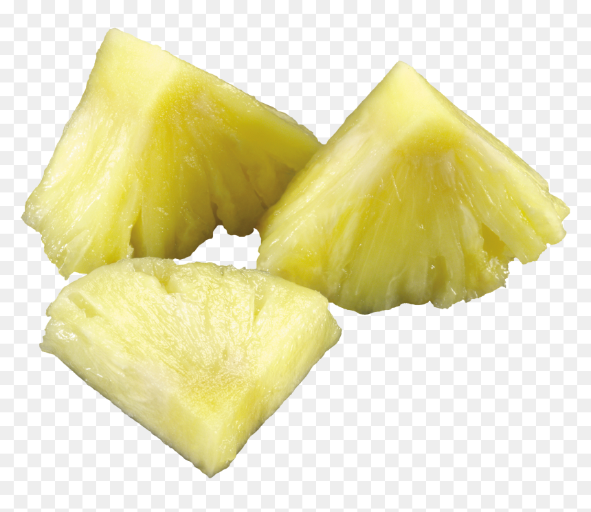 Pineapple Pieces Png, Transparent Png - pineapple clipart png