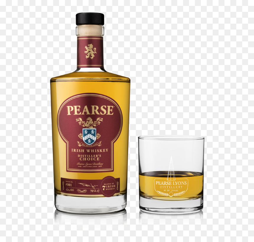 Pearse Distillers Choice Irish Whiskey - Pearse Lyons Irish Whiskey, HD Png Download - whiskey png
