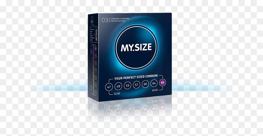 My Size Condoms 10 Units, HD Png Download - condom png