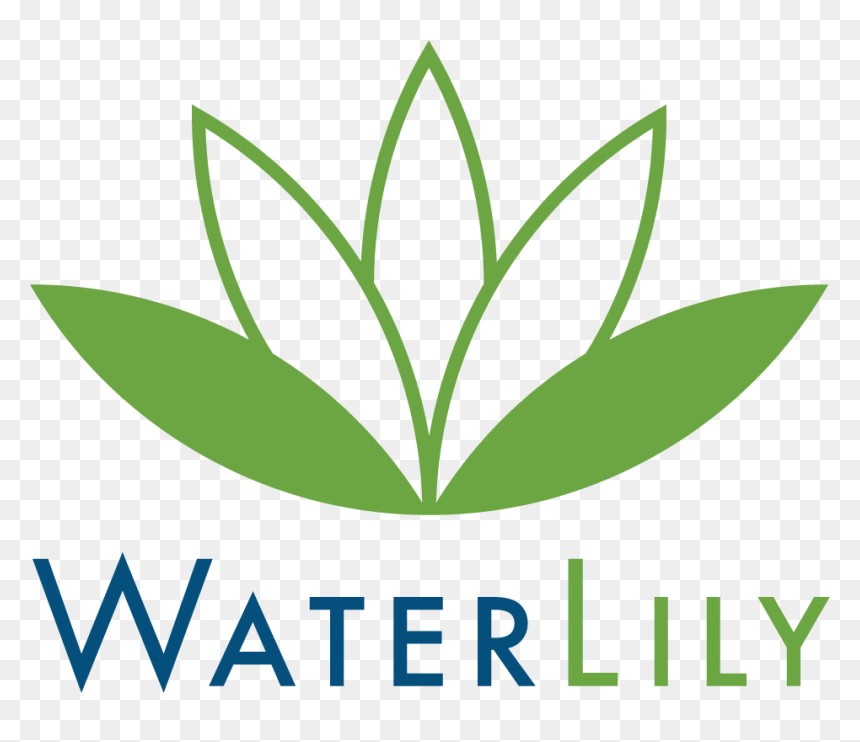 Water Lily Logo Design, HD Png Download - water lily png