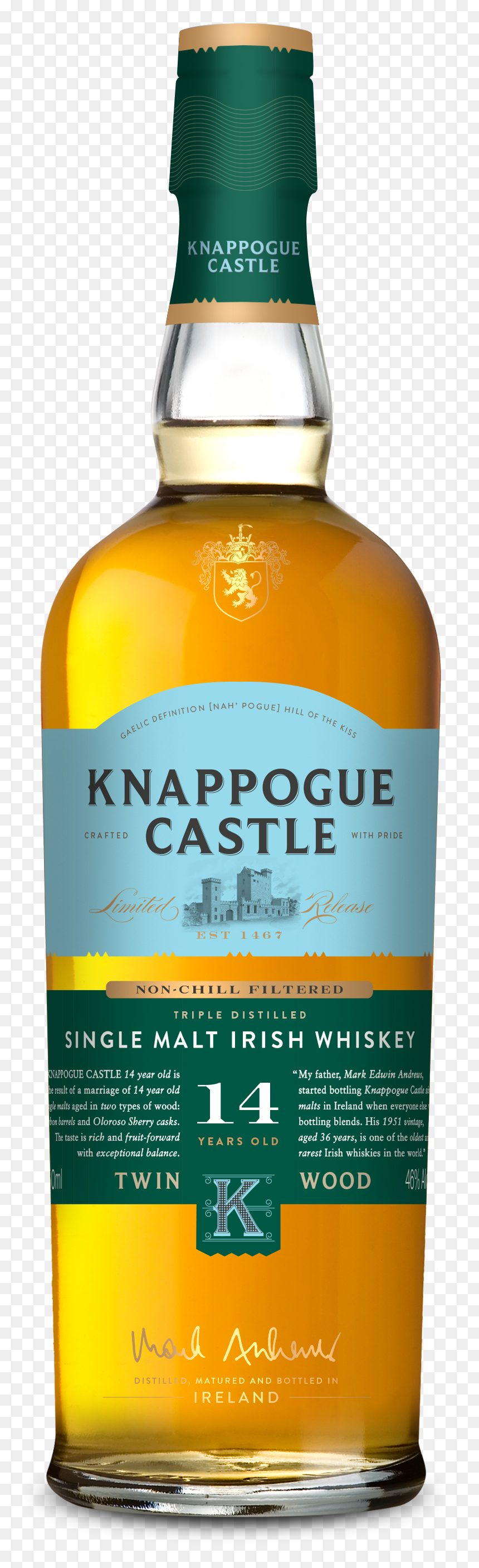 Your Home Is Your Castle - 12 Year Irish Whiskey, HD Png Download - whiskey png