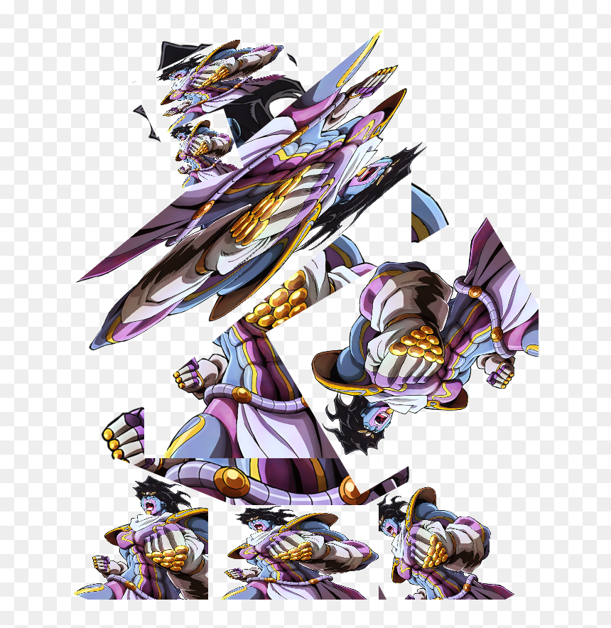 Cartoon, HD Png Download - star platinum png