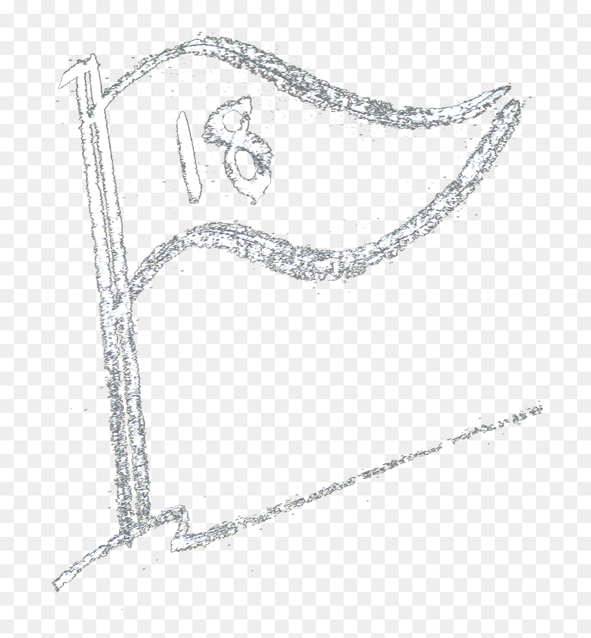 Flag - Sketch, HD Png Download - golf flag png