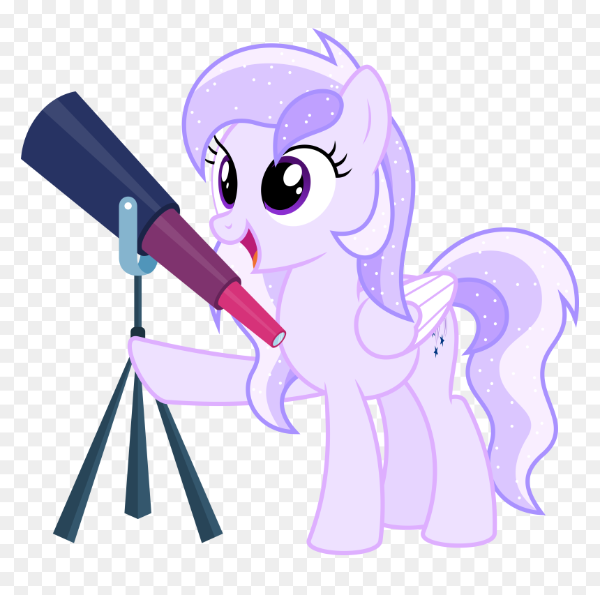 Falling Stars From Europe/refracting Telescope - Cartoon, HD Png Download - telescope png
