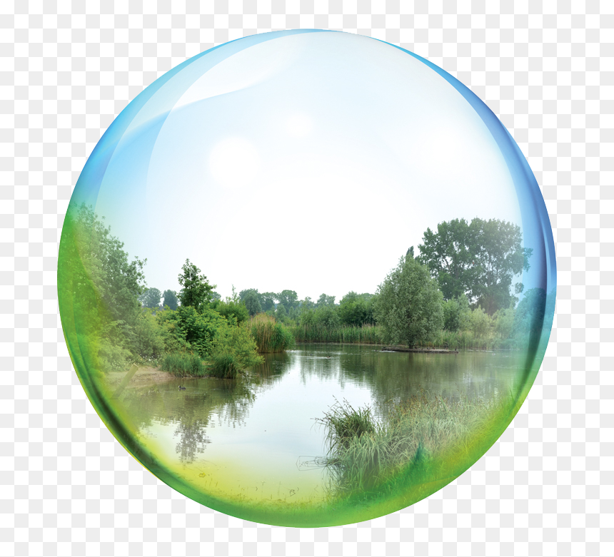 Artificial Pond In The Park - Circle, HD Png Download - pond png