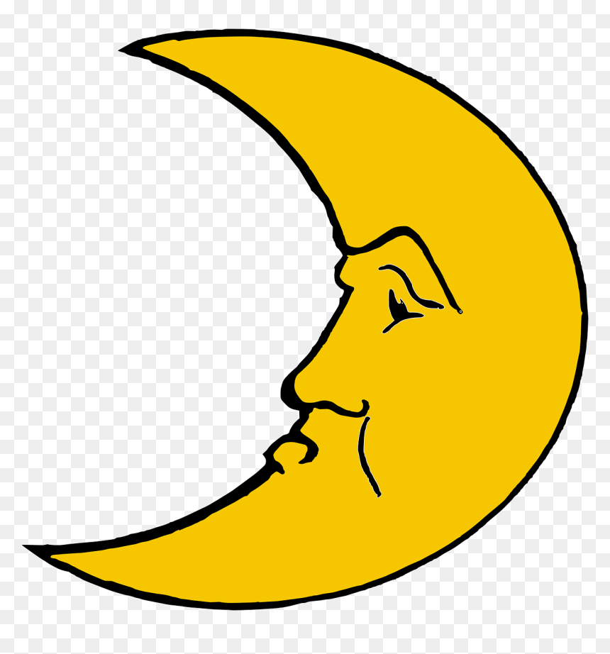 Clipart Luna, HD Png Download - crescent png