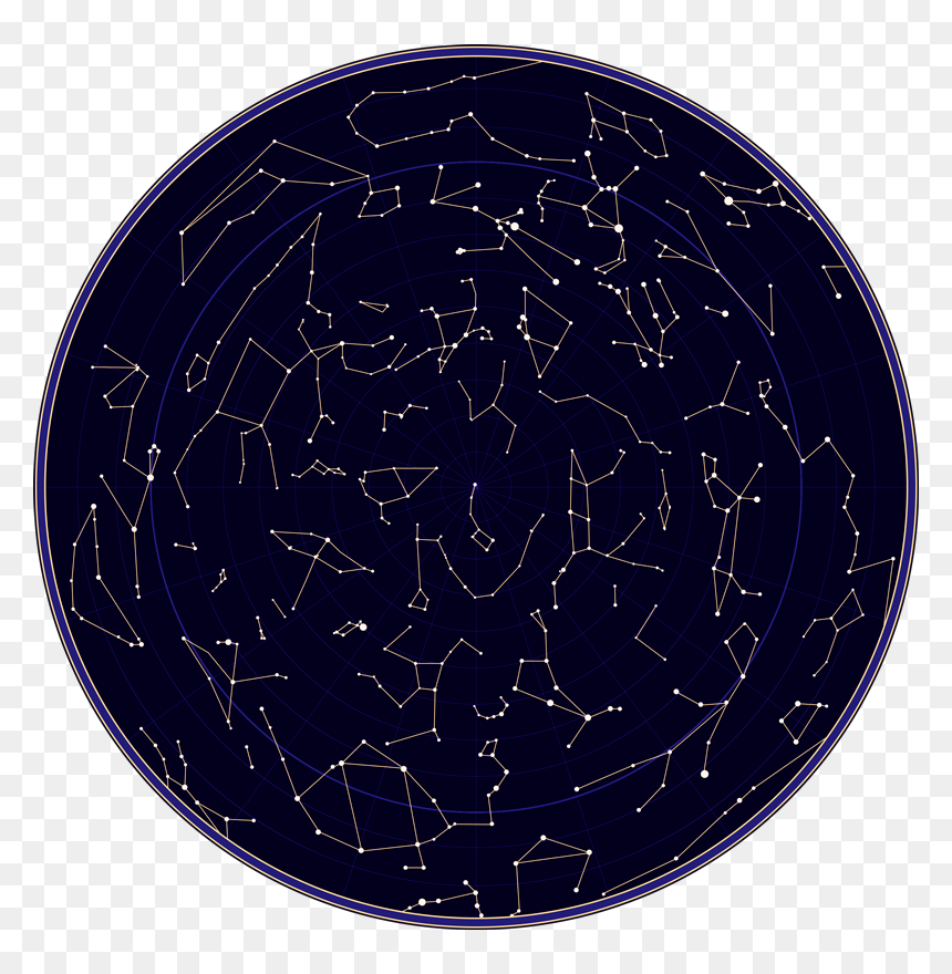 Mapa De Las Constelaciones, HD Png Download - constellations png