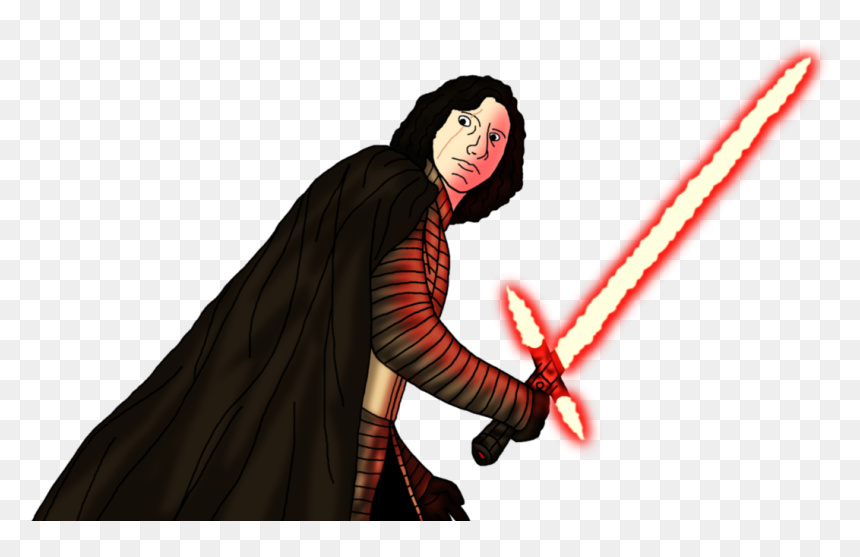 Free Download Kylo Ren The Last Jedi Png Clipart Kylo - Kylo Ren Lightsaber Png, Transparent Png - jedi png