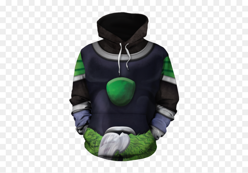 Hoodie 3d Lion, HD Png Download - dbz aura png