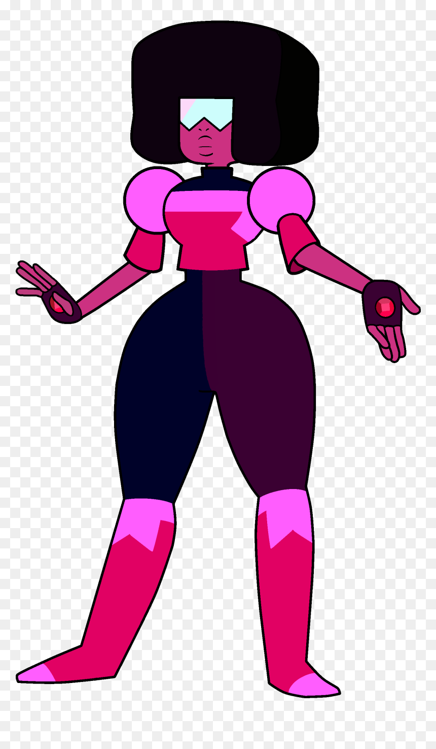 Steven Universe Design - Transparent Garnet Steven Universe, HD Png Download - steven universe garnet png