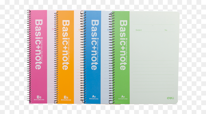 Deli 7682, HD Png Download - spiral notebook png