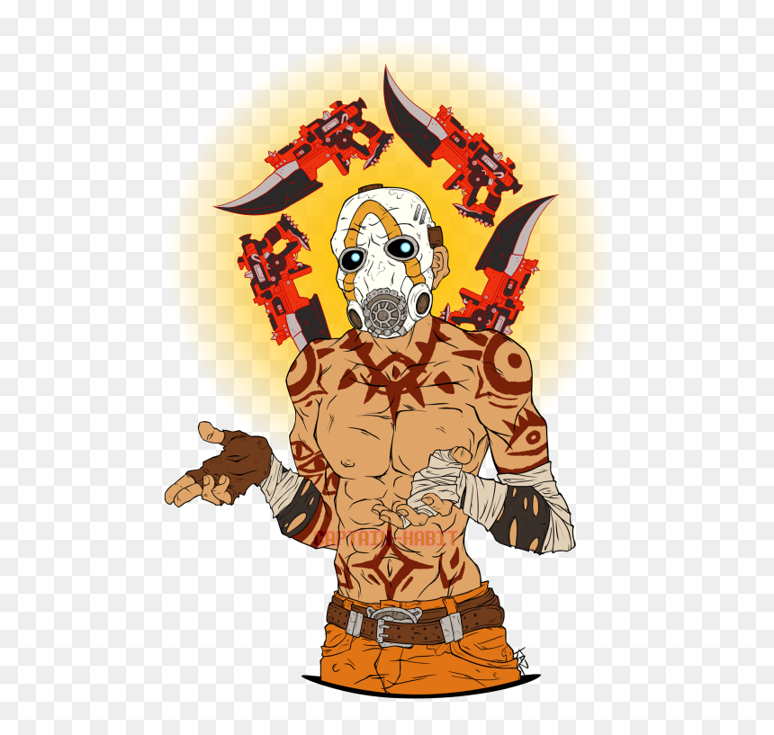 Illustration, HD Png Download - borderlands png