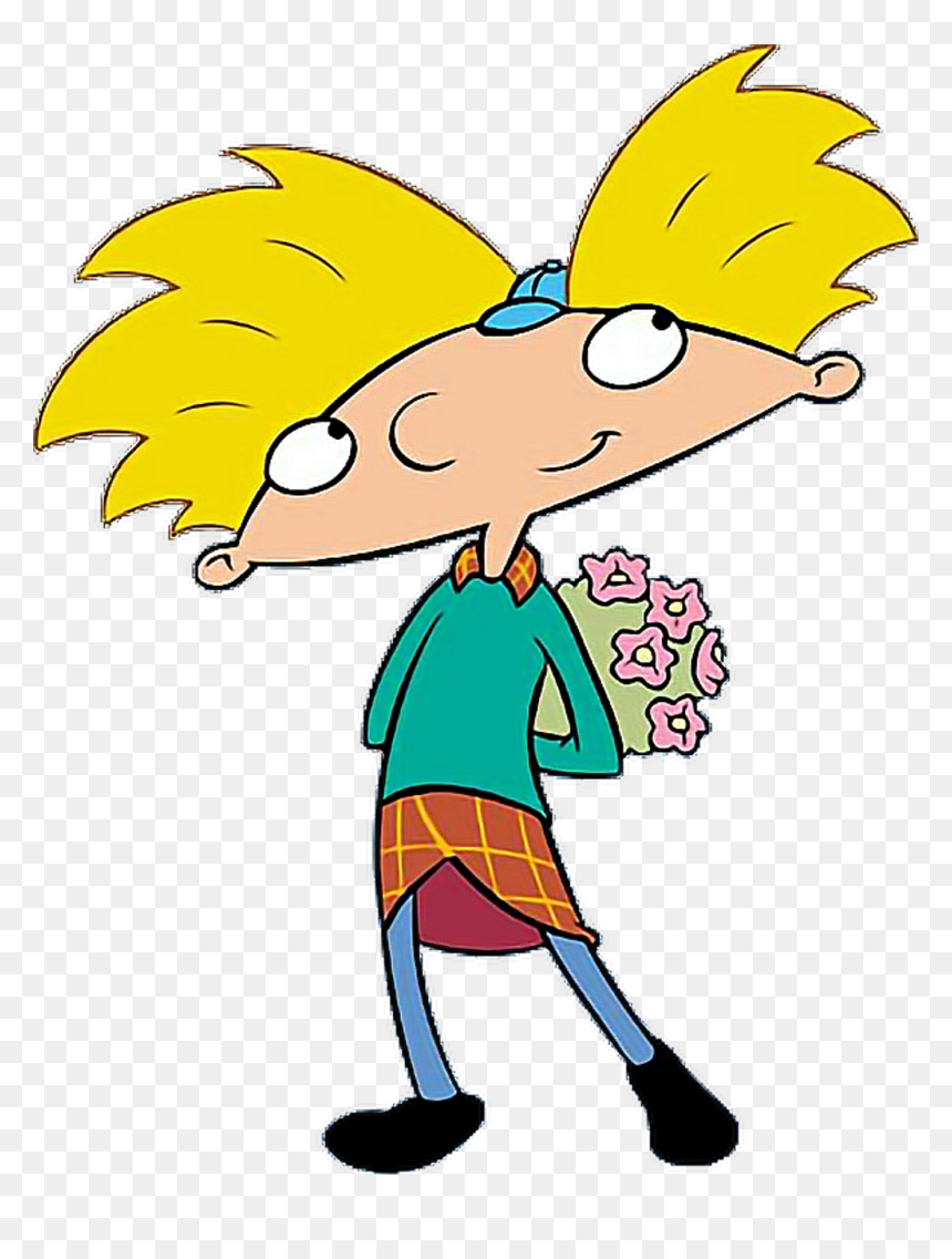 #heyarnold #arnold #caricaturas #flowers #cabezadebalon, HD Png Download - hey arnold png