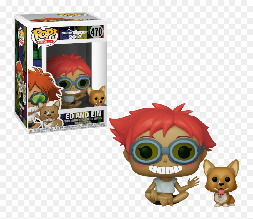 Ed And Ein Funko Pop, HD Png Download - cowboy bebop png