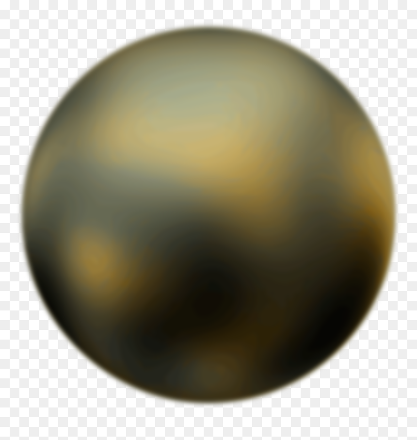 Pluto 90 Degree Face From Hubble Telescope Svg Clip - Planet, HD Png Download - telescope png