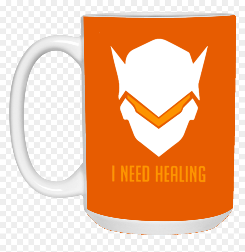 I Need Healing Genji Mask Genji Face Overwatch Icon - Icon Genji, HD Png Download - overwatch symbol png