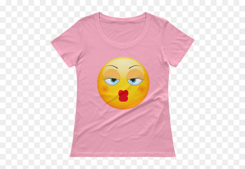 Ladies - Breast Cancer Survivor Daughter Shirts, HD Png Download - kiss emoji png