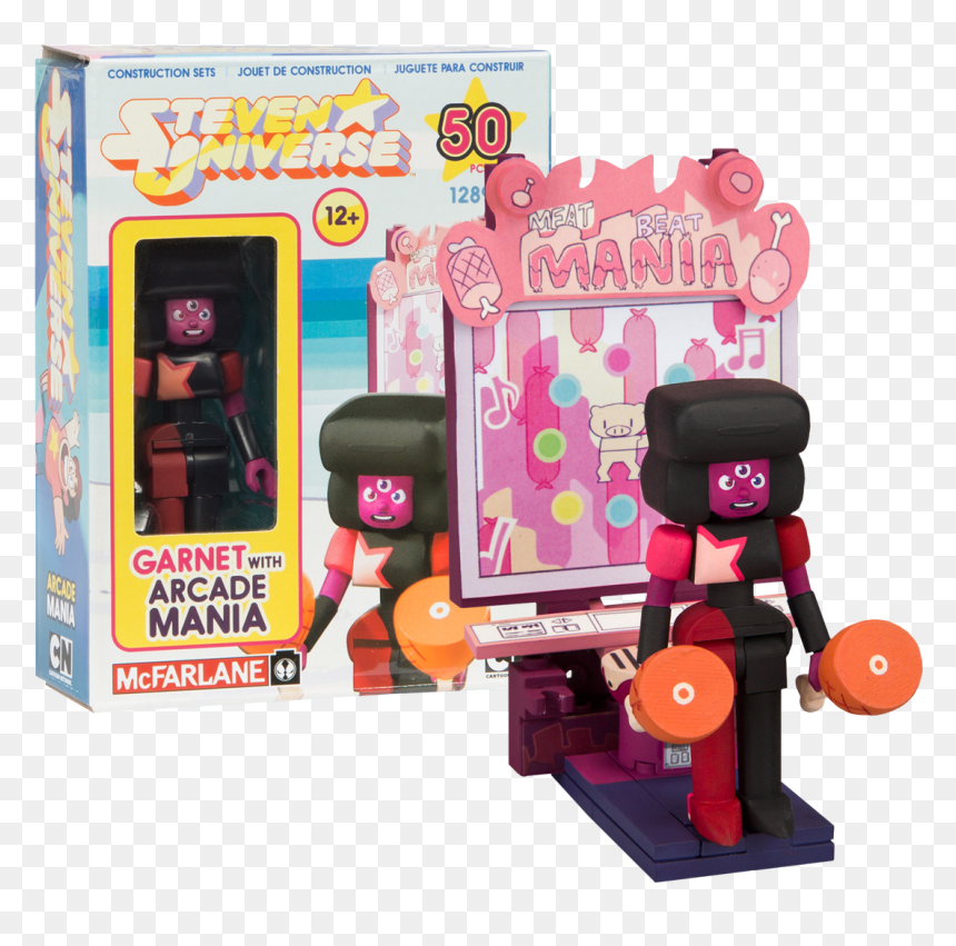 Mcfarlane Steven Universe Garnet W// Arcade Mania Construction - Steven Universe Toys, HD Png Download - steven universe garnet png