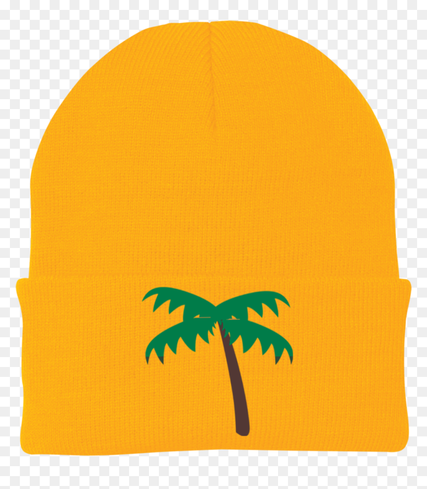 Beanie, HD Png Download - palm tree emoji png
