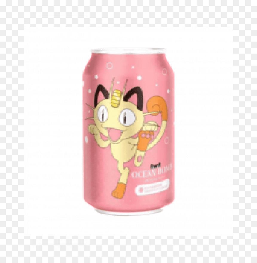 Ocean Bomb Pokemon Meowth Peach Flavour, HD Png Download - meowth png